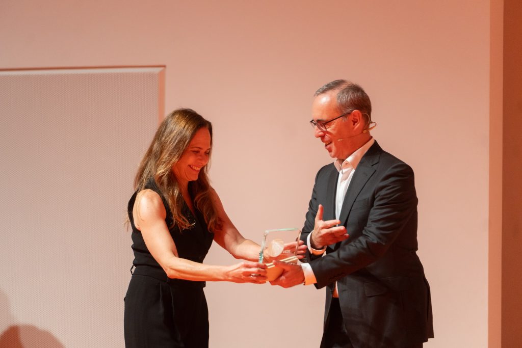Camile Maia, reconhecimento público ESG engaged pelo Turismo de Portugal.